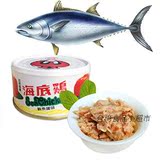 台湾原装进口鱼罐头-红鹰牌海底鸡170g 水产罐头170克