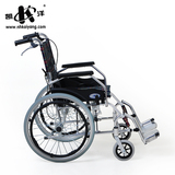 凯洋轮椅 铝合金老年老人残疾人轮椅折叠轻便轮椅免充气轮椅车