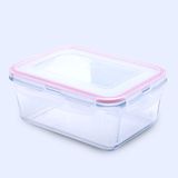 超大号长方形耐热防摔玻璃保鲜盒微博烤箱冰箱均可用3300ml收纳盒
