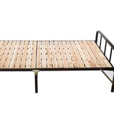 折叠床单人 木板床 实木  行军床 折铁床 1.2米双人 简易 午睡床