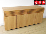 实木家具 柜子 原创北欧简约日式电视柜餐边柜白橡木环保储物柜