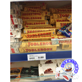 荷兰进口休闲零食直邮 Toblerone瑞士三角牛奶巧克力 含蜂蜜杏仁