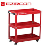 EZIRCON三层工具车 推车 多功能手推车 零件车汽车维修工具90508