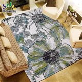 东升 中式时尚客厅地毯现代简约风沙发茶几地毯加厚可水洗床边毯