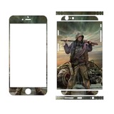 iPhone6手机贴纸 苹果6彩绘贴膜 6puls前后彩贴 图片照片定制