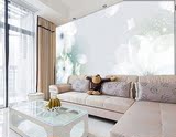 清新淡雅花卉3D壁画墙纸壁纸墙画现代简约电视沙发卧室床头背景墙