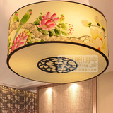 中式吊灯客厅灯简约大气国画羊皮吸顶灯卧室餐厅茶楼仿古中式灯具