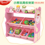 d幼儿园教具架实木制储物柜收纳置物架玩具整理柜儿童橱柜超值