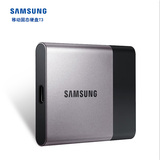 三星固态移动硬盘SSD高速USB3.0超薄迷你T3移动硬盘2TB大容量
