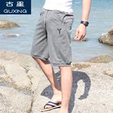 古星夏季新品男士运动短裤休闲五分裤薄款透气大码宽松科比篮球裤