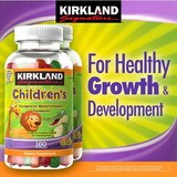 美国直邮Kirkland Children's 儿童复合维生素咀嚼片300粒