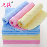 新生儿宝宝生态棉婴儿尿布超强吸水纯棉可洗纱布3层/6层加厚尿布