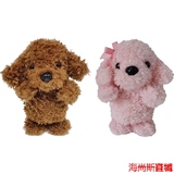 现货包邮!日本会动会说话的狗狗 电动泰迪狗狗毛绒玩具