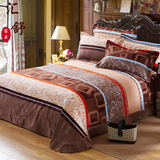 汇舒纯棉床单 单件全棉磨毛双人床单2.0m床单人床单加厚被单1.8米