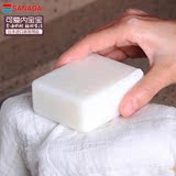 日本进口 sanada 厨房专用去油污清洁皂 肥皂 洗抹布餐具洗手香皂