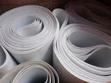商城 专业生产1-5MM白色食品级PVC 输送带 流水线传送带 平皮带