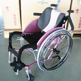 日本中进运动轮椅超轻带防翻轮残疾人轮椅扶手可后翻 定制轮椅