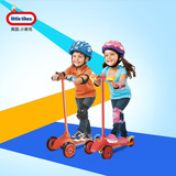 正品美国小泰克滑板车新款儿童三轮踏板滑板车脚踏车安全重力转向