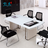 上海办公家具 定制玻璃会议桌 板式会议桌 会议台 会议椅 洽谈桌