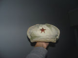 50式解放帽罕见草绿色特大号59-60头围，1或特号，带珐琅版帽徽
