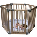 英国正品 可折叠儿童围栏 婴儿爬行实木围栏 宝宝安全护栏 婴儿床