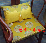盛唐汉衣布艺 中式椅垫红木圈椅坐垫加厚海绵座垫餐桌椅定做定制