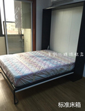 青韵化蝶壁床隐形床隐藏床翻床翻板床旋转床壁柜小户型家具上海