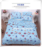 韩国儿童床盖卡通全棉斜纹水洗绗缝被空调被夏凉被榻榻米垫外贸
