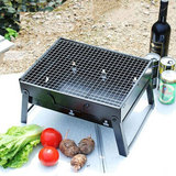 烧烤架箱便携木炭烤肉铁板烧户外家用加厚折叠肉锅木碳电烤烧烤炉