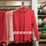 香港专柜代购 UNIQLO优衣库 女装 花式衬衫(长袖) 164498新款上市