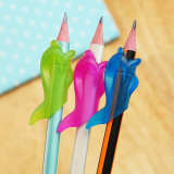 3支价 正品小鱼海豚握笔器宝宝儿童小学生铅笔矫正握笔写字姿势用