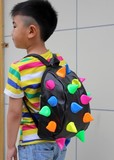韩版儿童书包卡通刺猬双肩包泰囧小学生男童女童旅游包幼儿园背包