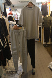 韩国东大门代购 男装 街头混搭 个性做旧款 抽绳款 休闲裤 套装