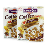 意大利原装进口可维特咖啡味混合/原味玉米片375g 早餐营养餐麦片