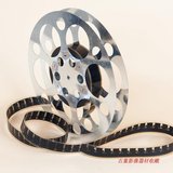 热卖精美35毫米 35mm 电影 胶片 拷贝 铁皮 片夹 片轮  国产全新