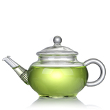 好茗天耐热花茶壶套装玻璃茶具热高温可加热泡茶壶透明玻璃小水壶
