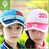 韩国kk树男女儿童帽子春秋棒球帽鸭舌帽宝宝帽子2-4-8岁小孩帽子