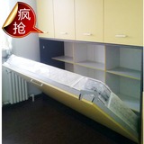 壁床隐形床翻转床折叠床多功能床壁柜床多功能侧翻1.2米单人床