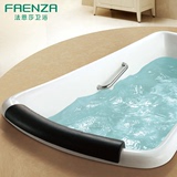 法恩莎亚克力嵌入式单人浴缸F032 泡澡家用加厚防滑长方形泡澡池