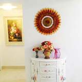 家居客厅墙面墙上装饰品向日葵挂件玄关壁饰创意复古立体田园壁挂