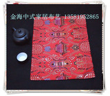 中式布艺丝绸锦缎餐垫织锦餐垫桌垫碗垫杯垫单片23色