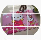 印花KT猫家居热卖茶几地垫PVC防滑垫儿童脚垫卡通地毯FG