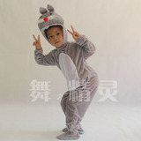 新款软帽 儿童动物服装 动物表演服装 兔子连体服装 小兔子衣服