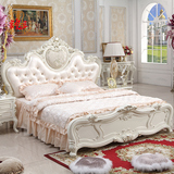 京亿正 欧式床双人床 奢华公主床实木床1.8米婚床高箱床新款