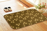 绒面冬季保暖坐垫 地垫 地毯吸水地垫 防尘保暖坐垫