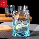 意大利bormioli进口彩色透明玻璃创意水杯子冷热饮果汁杯绿茶杯具