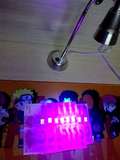 验钞台灯LED荧光验钞机LED紫外线验钞灯台式验钞灯收银台验钞专用