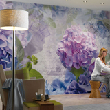 高端设计紫色大花蝴蝶兰德国原装进口壁纸纯纸壁画卧室Otaksa墙纸