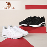 Camel/骆驼女鞋 2016秋季新款 舒适跑鞋时尚气垫运动女鞋系带单鞋