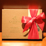 情人节进口高迪瓦GODIVA歌帝梵金装手工巧克力礼盒装生日新年礼物